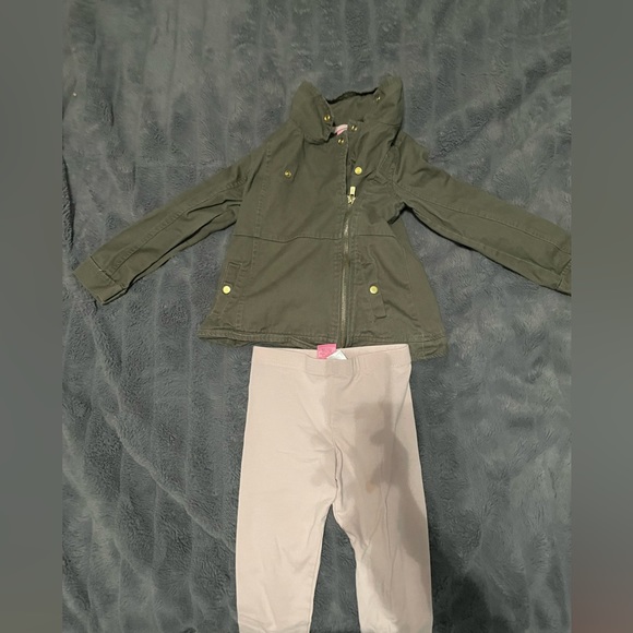Girls’ Coat and Leggings - Picture 1 of 1